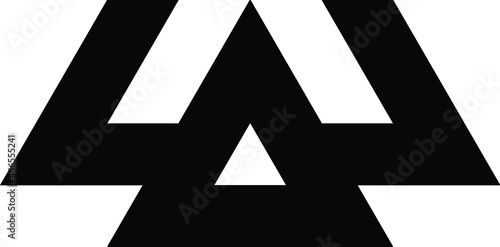 triangle logo concept 