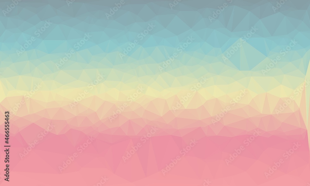 Fototapeta premium vibrant abstract colorful polygonal background