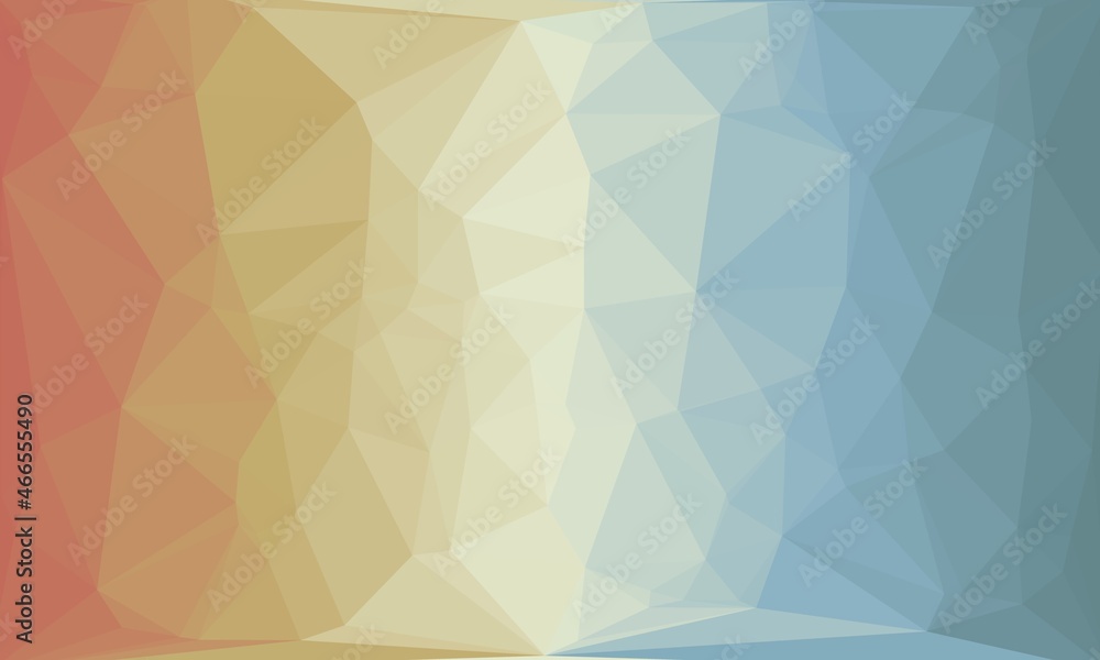 Obraz premium vibrant colorful geometric background with mosaic design