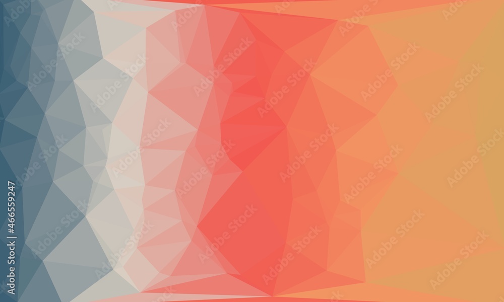 Fototapeta premium vibrant abstract geometric background with poly pattern