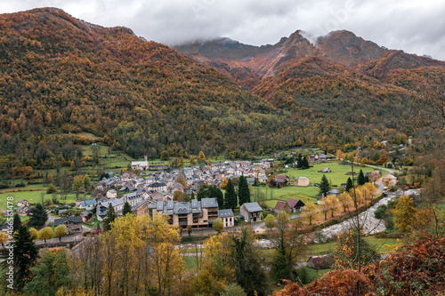 Aulus-les-Bains station hydrominérale petit village du département de l'Ariège