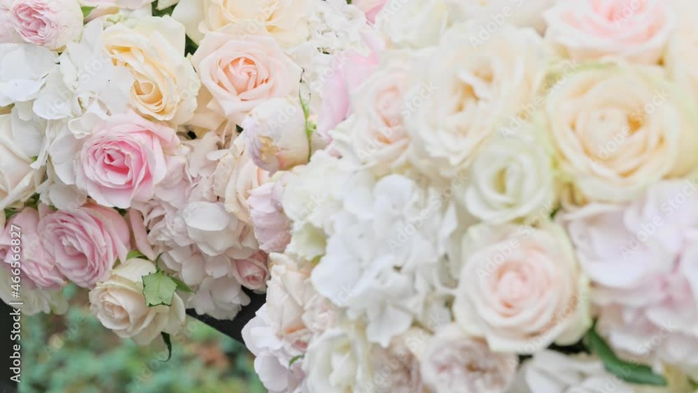 Beautiful bright soft pastel color amazing roses bouquet. Summer pink blossoming festive flowers. Love, weeding, anniversary concept Beautiful bright soft pastel color amazing roses bouquet. Summer pink blossoming festive flowers. Love, weeding, anniversary concept