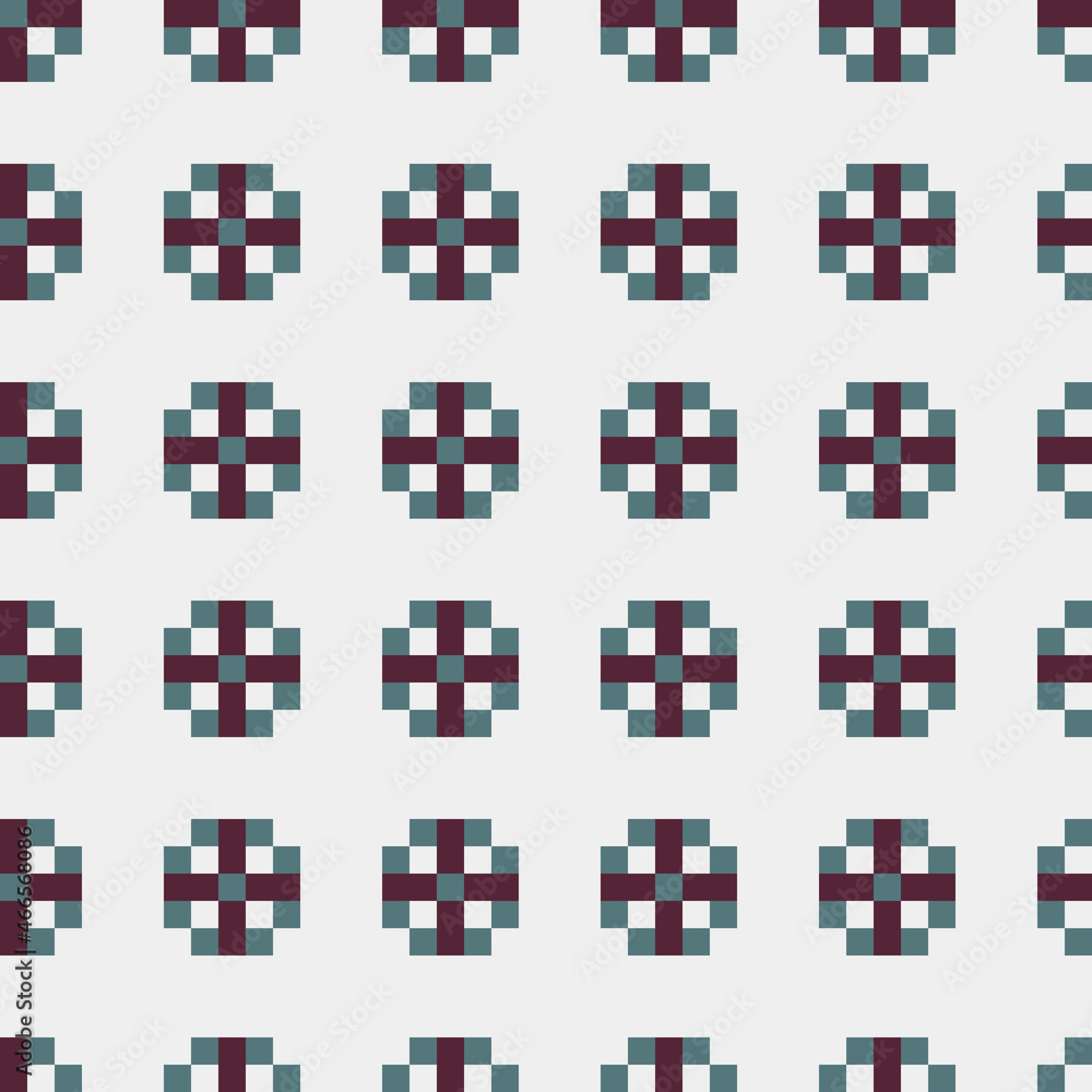 Abstract Cross Pattern generative computational art illustration Abstract Cross Pattern generative computational art illustration