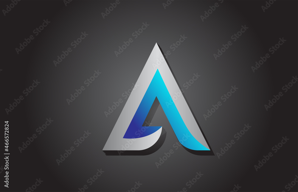A alphabet letter logo icon. Creative design for company and business A alphabet letter logo icon. Creative design for company and business