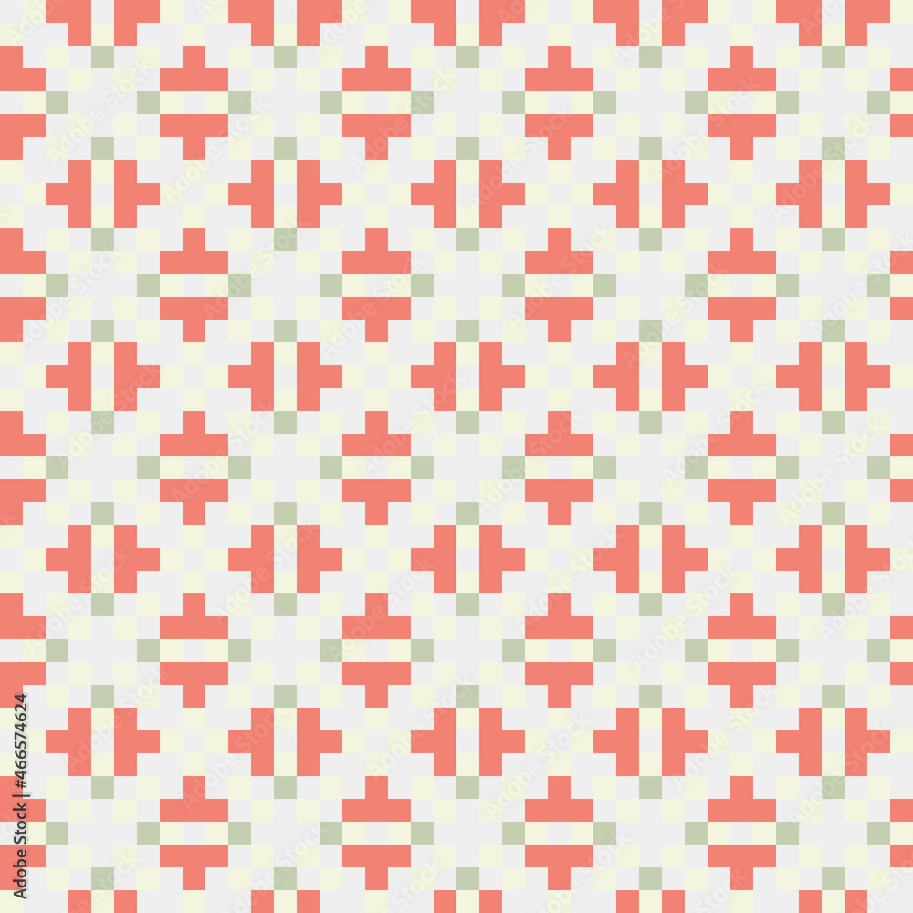 Abstract Cross Pattern generative computational art illustration Abstract Cross Pattern generative computational art illustration