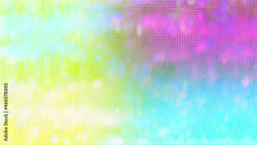 An abstract iridescent glitch art background image.