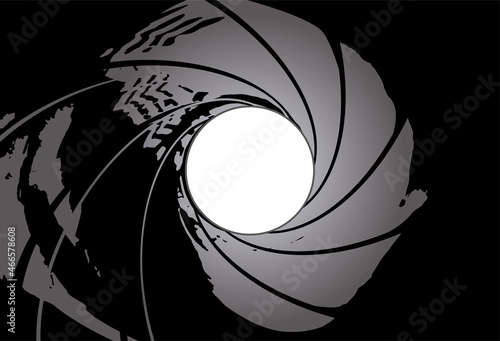 spy movie style gun barrel rifling