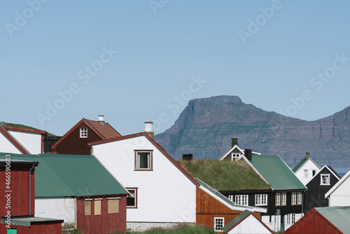 Gjogv village on the island of Eysturoy, Faroe Islands © Oleksandr Kotenko