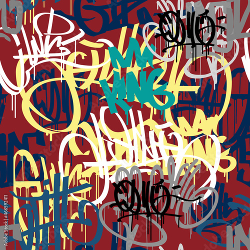background with graffiti