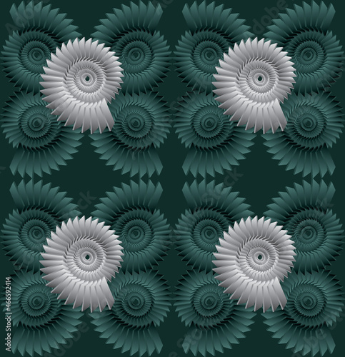 Abstract seamless background. Noise structure. Imitation of stone carving or gypsum stucco