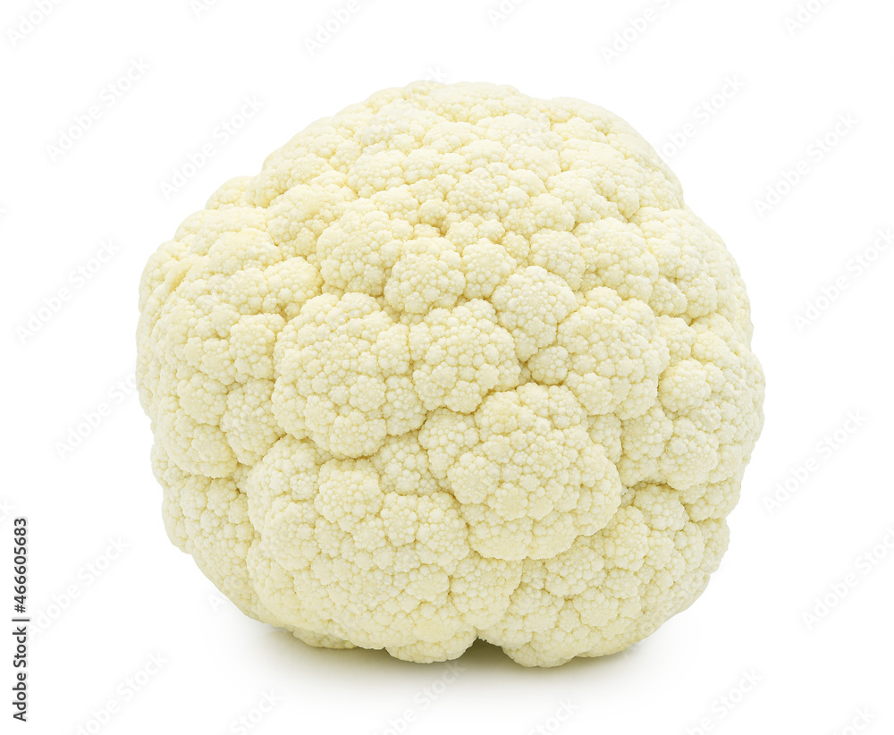 Cauliflower isolated on white background. Cauliflower isolated on white background.