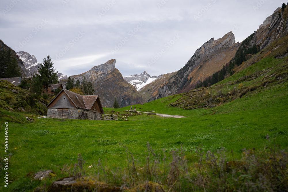 Ebeanalp, Seealpsee, Wildkirchli are the sun terrace of the alpstein. Mountainfuls of climbing routes. It is also the ideal starting point for hiking into the impressive, amazing Alpstein region