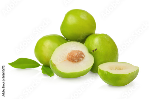 Wallpaper Mural Green jojoba band and cut isolated Torontodigital.ca