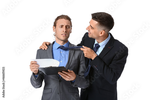 Man harassing his male coll...