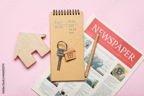Key with keychain, figure o...
