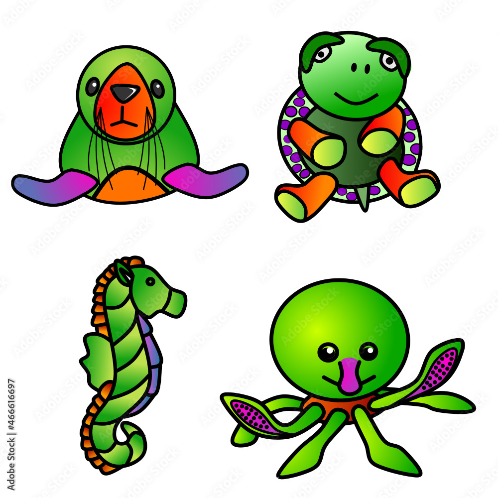 Obraz premium cartoon