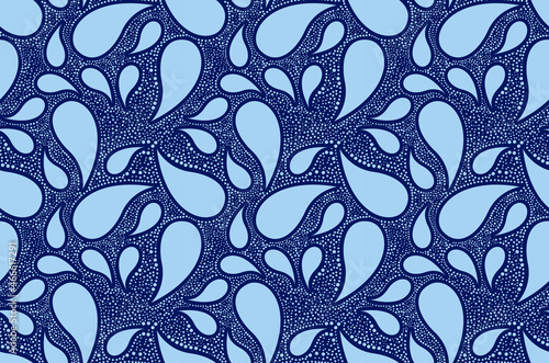 african seamless pattern, picture art and abstract background.