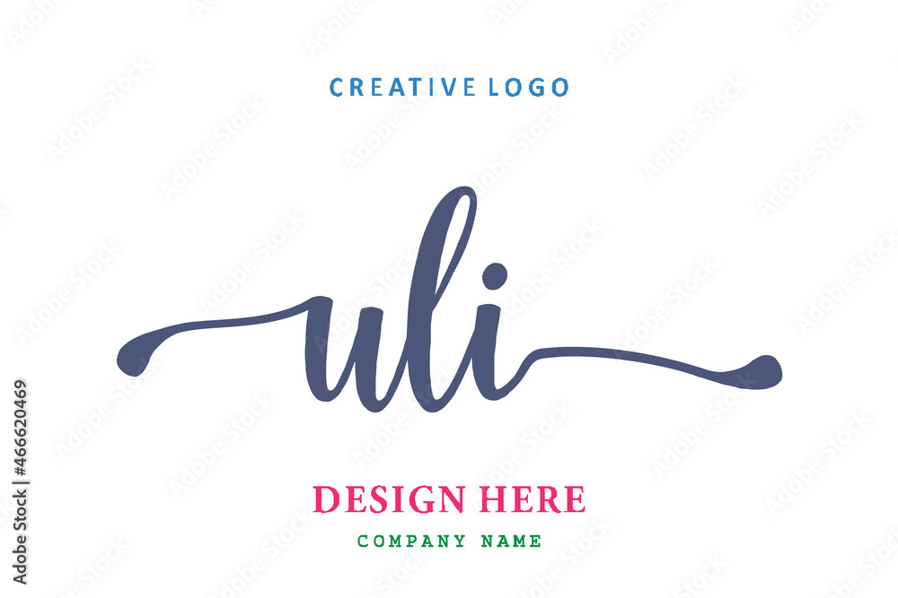 ULI lettering logo is simple, easy to understand and authoritative