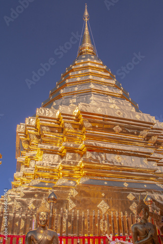Within Wat Phra That Doi Suthep is a Buddhist temple in Chiang Mai Province Northern of Thailand. 