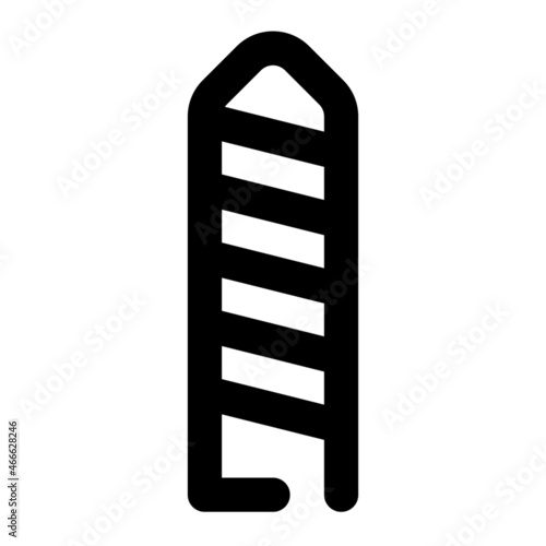 nail file for beauty icon using line style