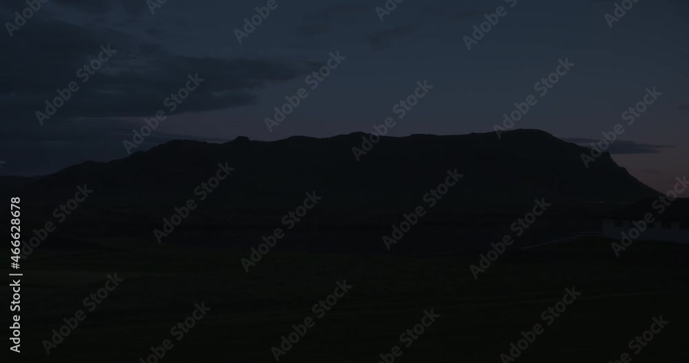 Day and night Iceland Snaefellsnes Peninsula time lapse landscape Day and night Iceland Snaefellsnes Peninsula time lapse landscape