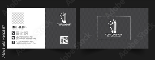 Modern & Clean Business Card | Creative Business Card Template with new look | Visiting card for business and personal use
