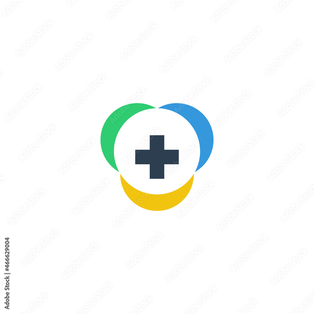 Illustration vector graphic template of health abstract logo Illustration vector graphic template of health abstract logo