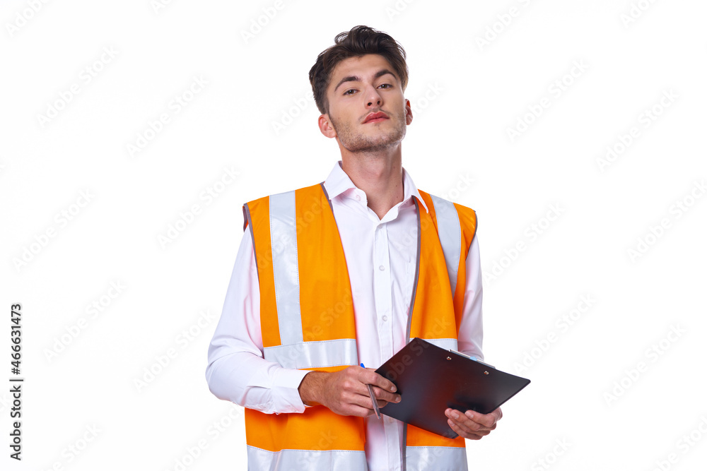 man in orange hard hat engineer work professionals construction man in orange hard hat engineer work professionals construction