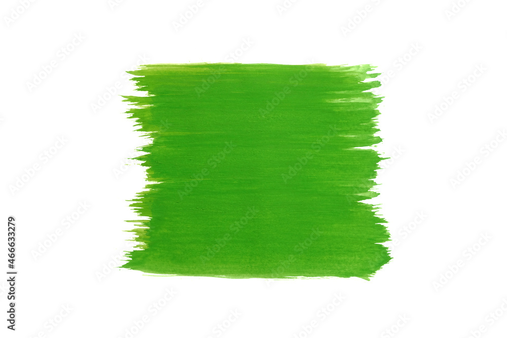 Fototapeta premium Light green watercolor stripes or brush on white background,Abstract Light green color 