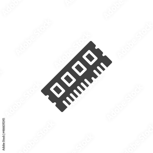 Computer RAM vector icon