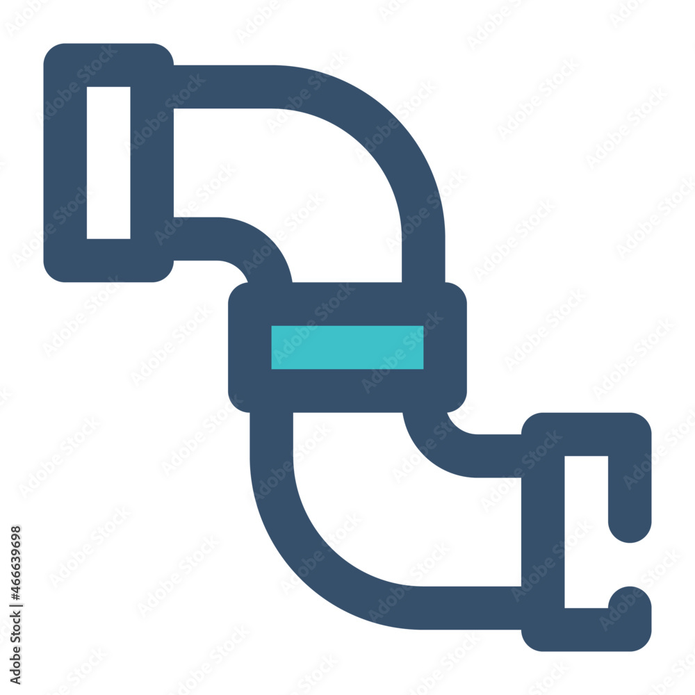 plumbing pipe for construction icon lineal plumbing pipe for construction icon lineal