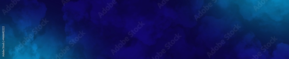 Abstract background painting art with blue paint brush for christmas poster, banner, website, card background