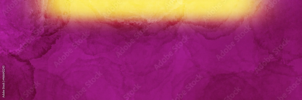 Abstract background painting art with purple and yellow paint brush for christmas poster, banner, website, card background