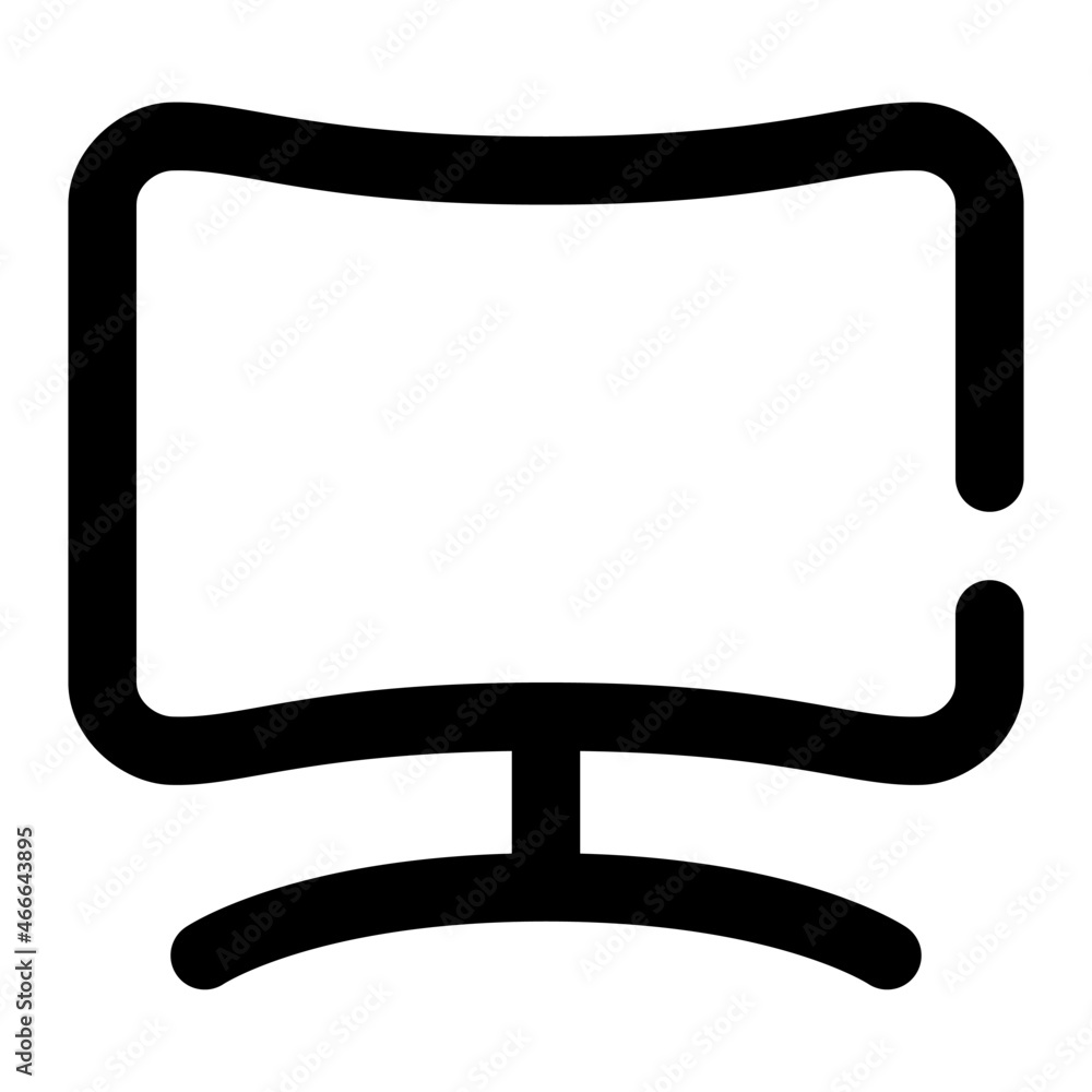 monitor for electronic icon lineal monitor for electronic icon lineal
