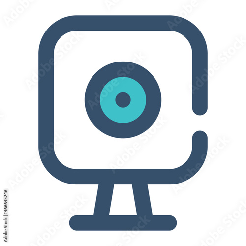 webcam for electronic icon lineal