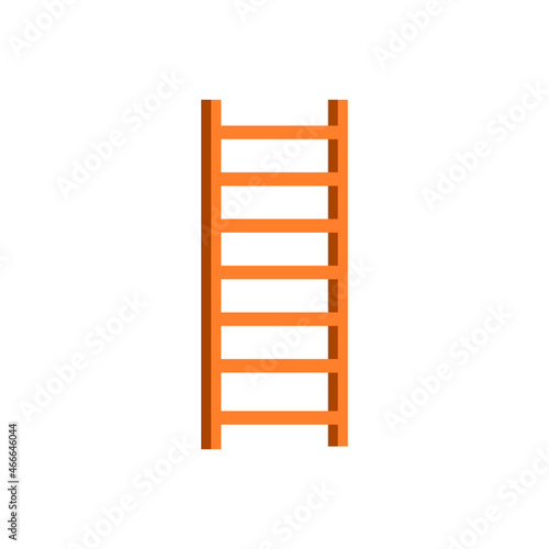 Stairs vector flat design. Stairs icon.