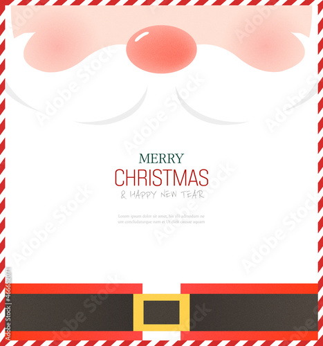 An easy to use Christmas frame. 