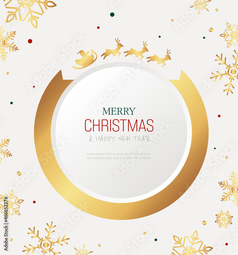 An easy to use Christmas frame. 