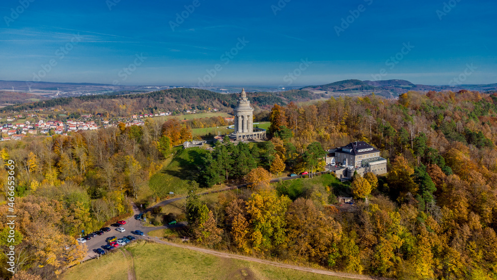 Herbstspaziergang rund um die Wartburg Stadt Eisenach am Rand des Thüringer Wald - Thüringen
