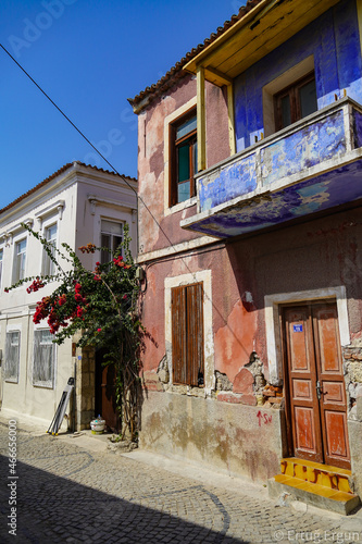Fototapeta Naklejka Na Ścianę i Meble -  street in the town of island