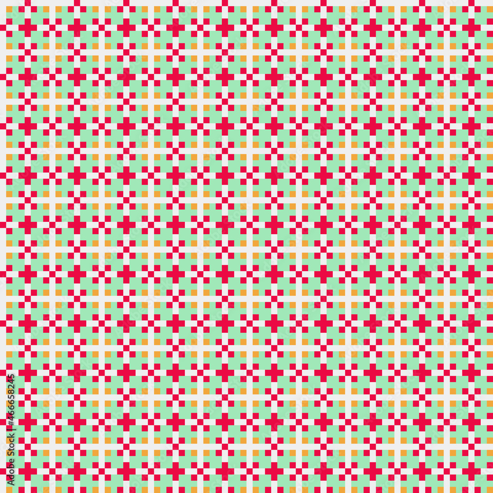 Abstract Cross Pattern generative computational art illustration Abstract Cross Pattern generative computational art illustration