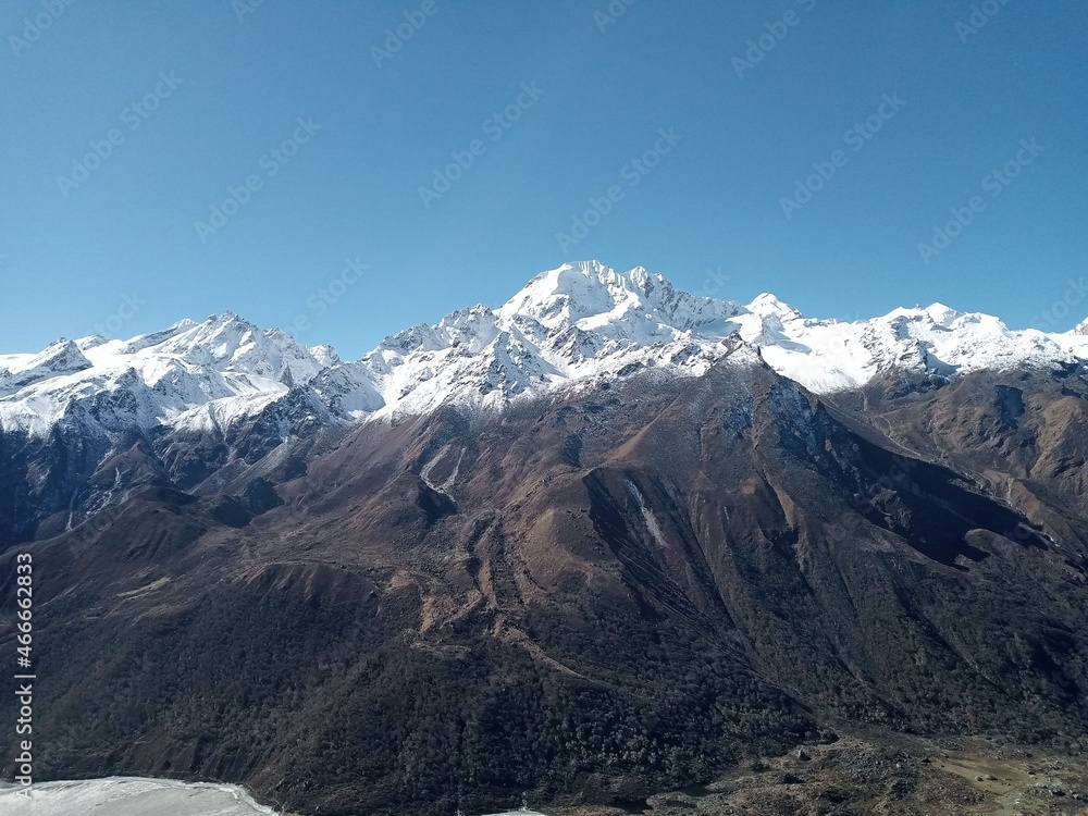 Beautiful Langtang Valley in Nepal
