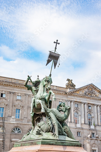 St. George and the Dragon Statue, Berlin, Germany