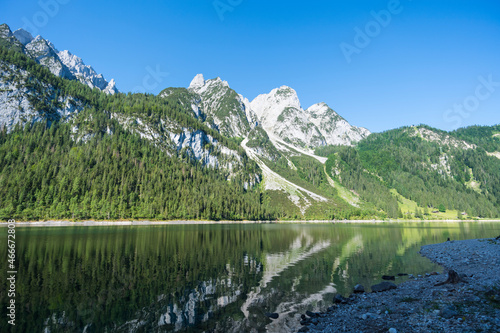 Gosausee at the foot of the Dachstein