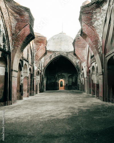 Famous Katra Masjid caravanserais in the Indian subcontinent