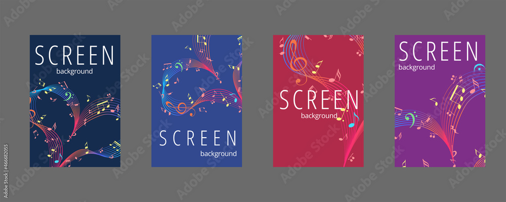 Set of Valentines day web banners or greeting cards. Vector Set of Valentines day web banners or greeting cards. Vector