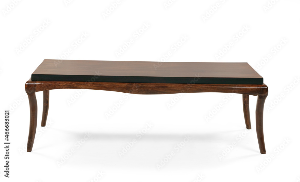 coffee table isolated on white background coffee table isolated on white background