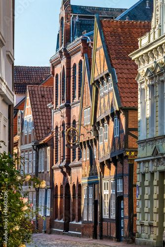 Stade, Germany. The historic old town.