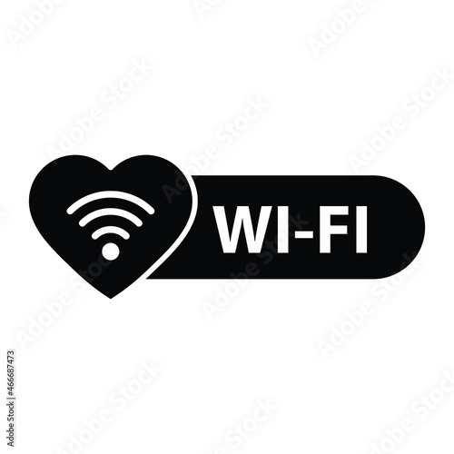 wi fi  - vector icon. wifi button signal icon