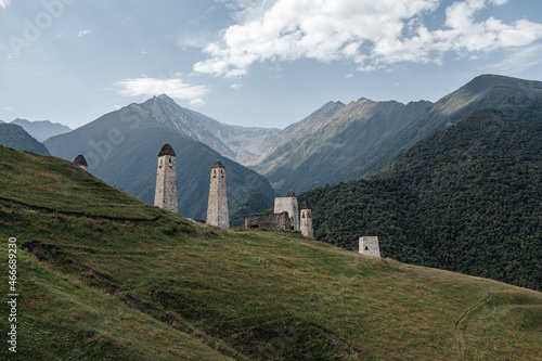 tower complexes of ingushetia, north caucasus